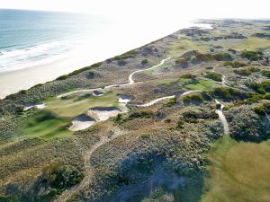 Barnbougle (Dunes) 7th Drone View